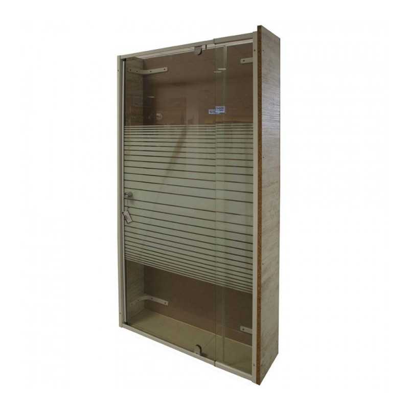 Paroi de douche droite SLD-SC001 90x185cm verre 5mm (1 elt) -  - meilleure qualité