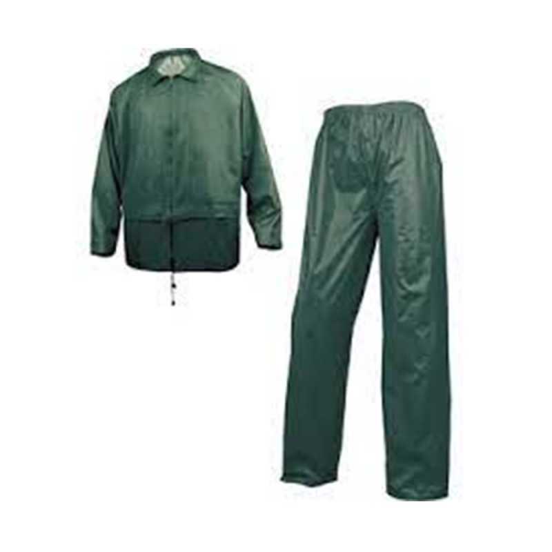 Ensemble de pluie 400 vert T-XL