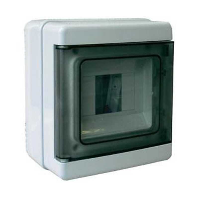 Coffret de distribution montage en saillie étanche ip65 4 modules