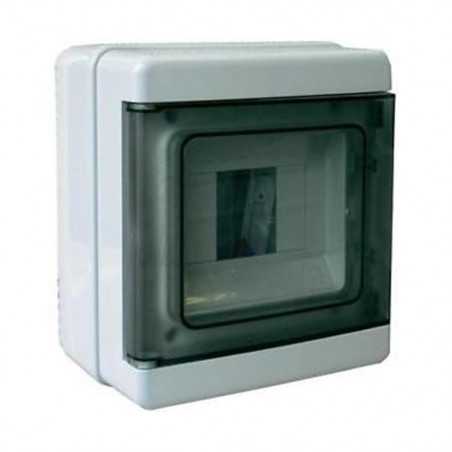Coffret de distribution montage en saillie étanche ip65 4 modules