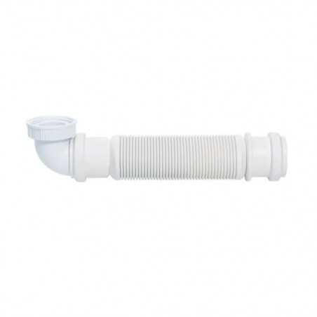 Douchette émeraude 1f + flexible pvc blanc 150cm + support u
