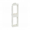 Support paroi pour Prise mosaic mince 2x1m