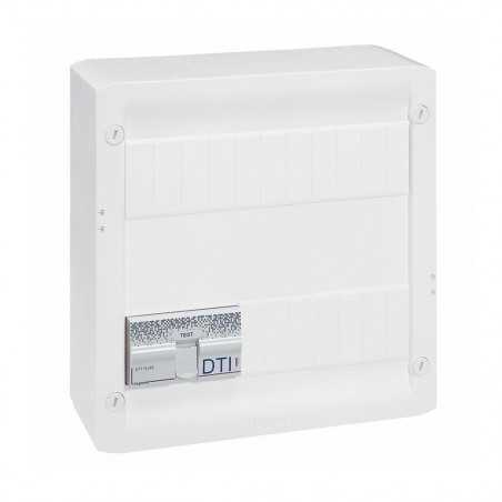 Coffret de communication Basique 4 RJ45 STP Drivia 13