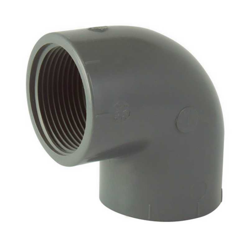 Coude pression 90° taraudé 32x1