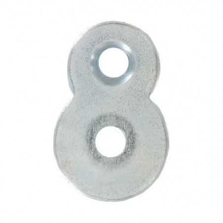 HUIT DE FIXATION ACIER ZINGUE X6 *