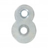HUIT DE FIXATION ACIER ZINGUE X6 *
