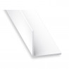 Cornière PVC égale 20mm blanc 1M