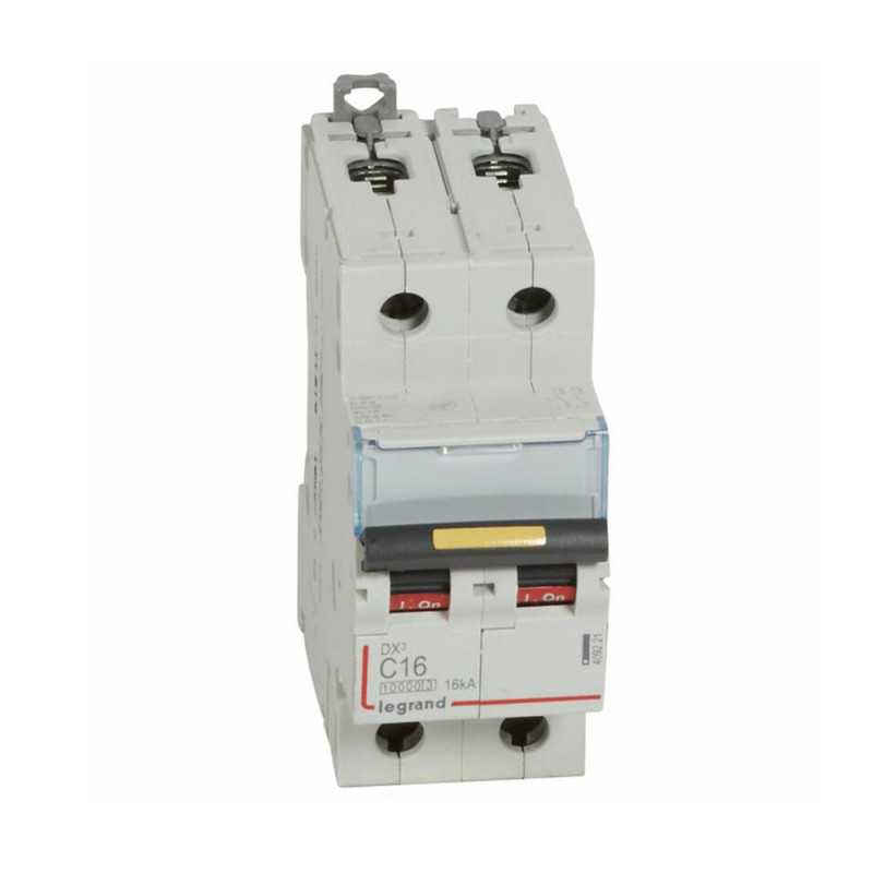 Disjoncteur DX 10000-16KA 2P C 16A