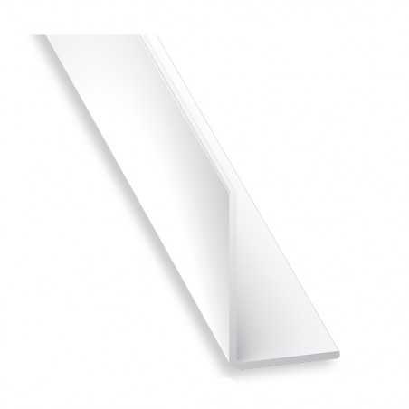 Cornière inégale 10x20 PVC blanc 1M