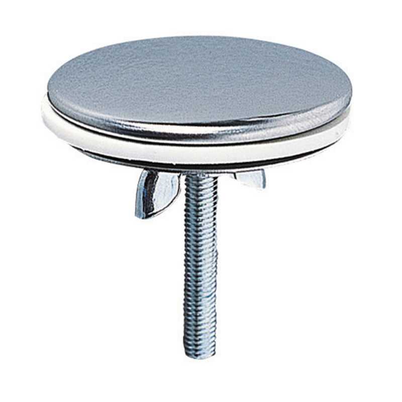 Cache trou D43 laiton chromé