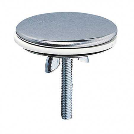 Cache trou D43 laiton chromé