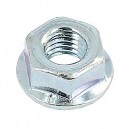 Ecrou hexagonal D8mm embase crantee vrac
