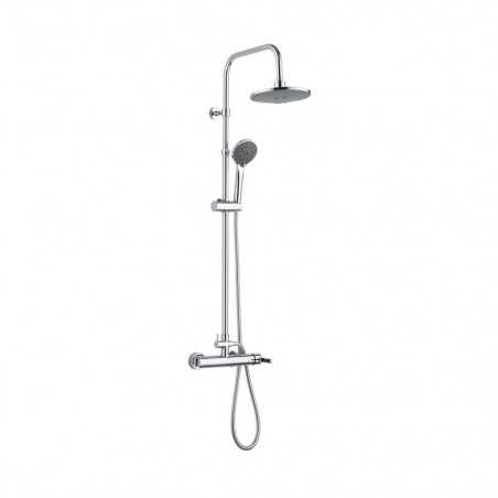 Colonne de douche mitigeur mécanique Essentiale chrome -  - meilleure qualité