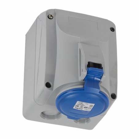 Prise de courant saillie fixe P17 2P+T-32A