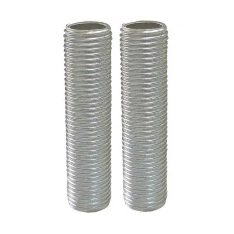 Tubulures acier pas 10x1 diam.10mm l40mm uv4
