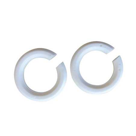 Bague reduc dabat-jour e27-b22 ou E14 blanc uv4