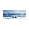 Carrelage mural33.5x55cmCaribe-5 blanco*