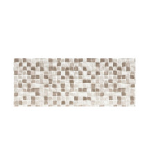 Carrelage mural 25x70cm  Alpha cubic marengo