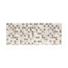 Carrelage mural 25x70cmAlpha cubic marengo