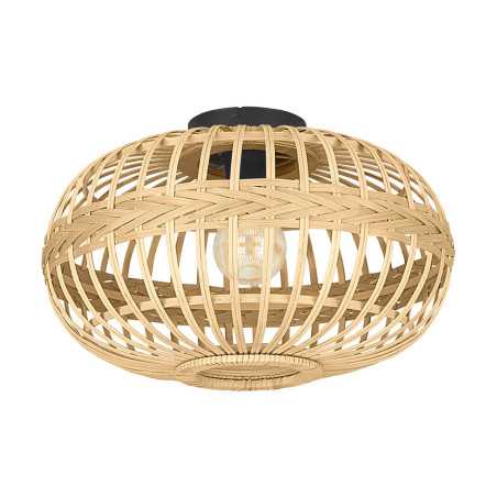 Plafonnier enbois-nature AMSFIELDE27 40W D450
