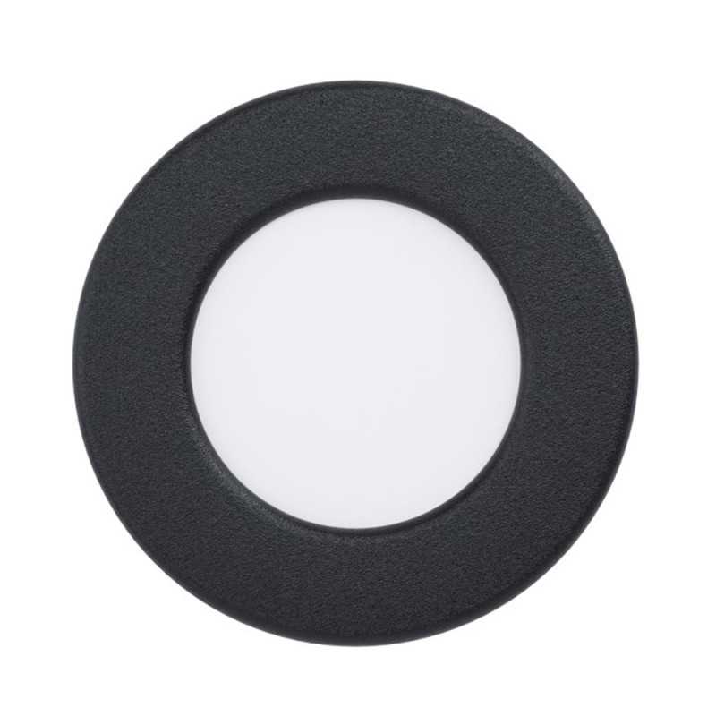 Spot encastré noir LED FUEVA5 27w dim 86-75 IP44 SDB