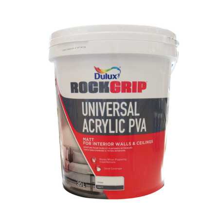 Rockgrip  PVA acrylique blanc intérieur 20L /30Kg TBL -  - meilleure qualité