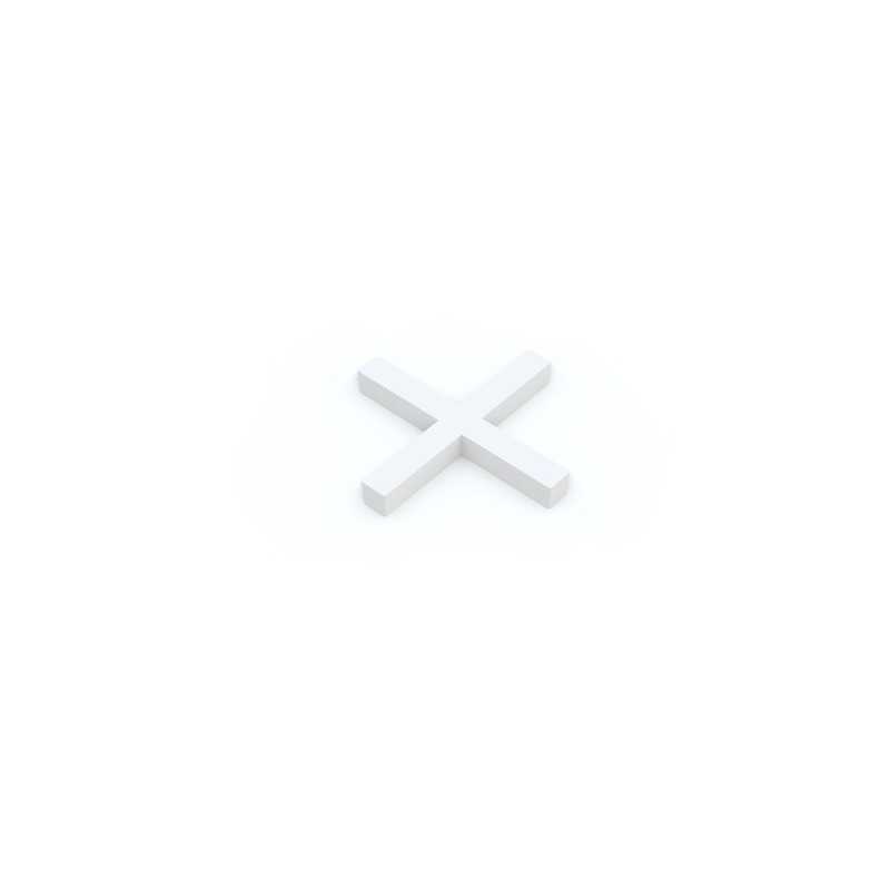 Lot de 250 croisillons X Ep.3 mm