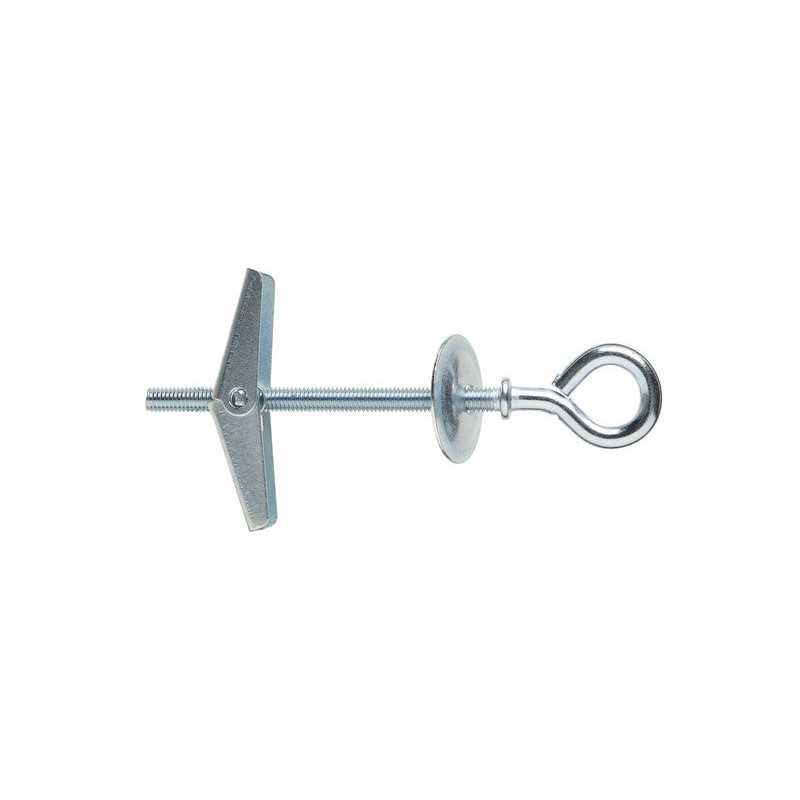 Lot de 2 Chevilles à Ressort Et Piton à Ressort Standers Diam.16 X L.100 Mm