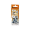 Lot de 20 écrous 6 Pans Acier Diam.6 Mm Standers