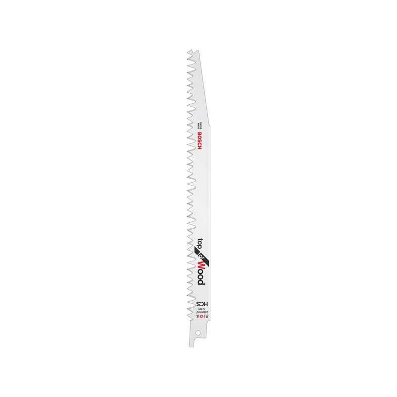 Lot de 2 lames coupe rapide et grossière S1131L pour scie sabre ou égoïne