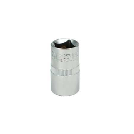 Douille 6 pans 1-2 en chrome vanadium DEXTER diam. 15 mm