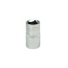 Douille 6 pans 1-2 en chrome vanadium DEXTER diam. 15 mm