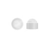 Lot de 4 Cache-Vis Plastique Blanc Standers