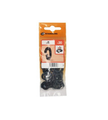 Lot de 30 rondelles en acier Carbone Zingué Diam.8.1 Mm