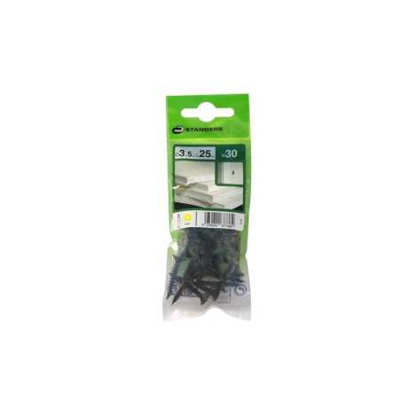 Lot de 30 Vis Acier Trompette Phillips Standers X L.25 Mm