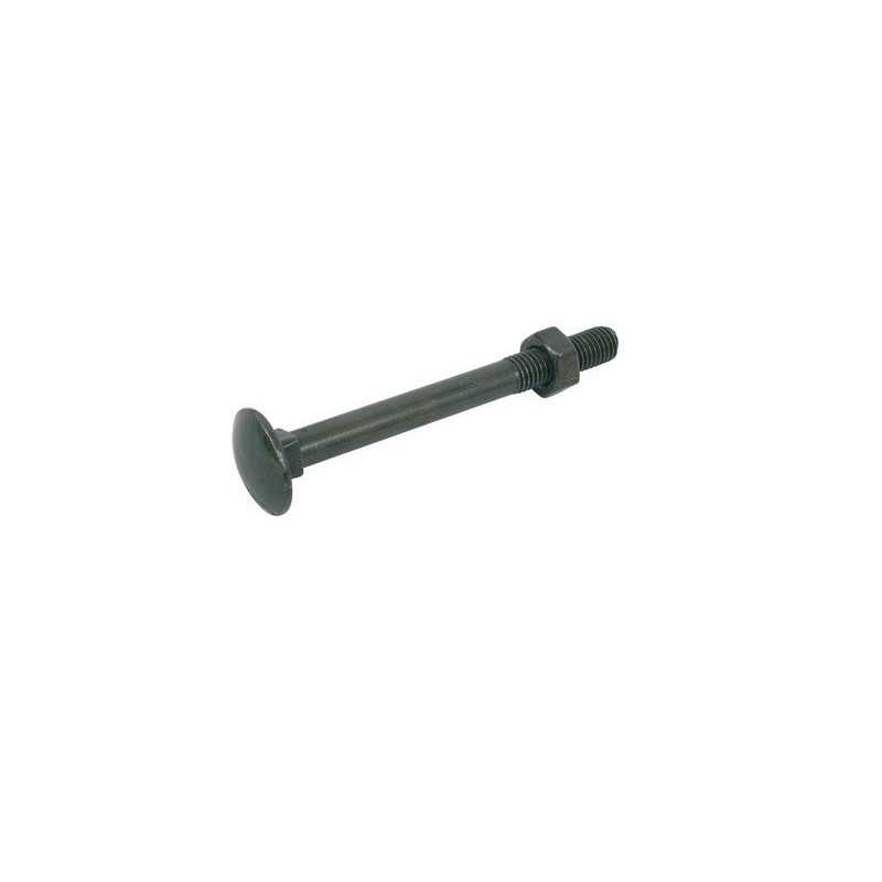 Lot de 8 Boulons Tï¿½ï¿½te Bombï¿½ï¿½e Acier Zinguï¿½ï¿½ L.70 X Dia