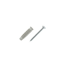 Lot de 120 Chevilles Et Vis Ã  Expansion Spit Diam.6 Mm X L.30 Mm