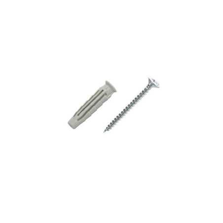 Lot de 120 Chevilles Et Vis Ã  Expansion Spit Diam.6 Mm X L.30 Mm
