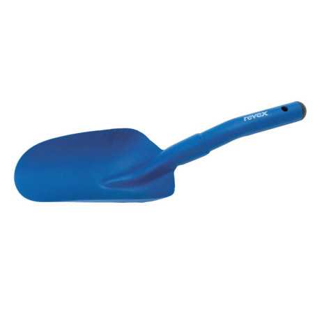 Pelle creuse en acier Revex manche métal L.22 Cm
