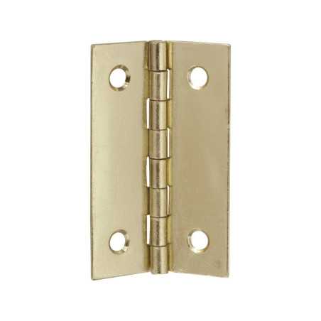 Lot de 4 Charnières Universelles Acier Pour Meuble L.40 X L.25 Mm