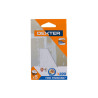 Lot de 5 feuilles abrasives Dexter pour ponceuse spéciale plâtre Grains 220