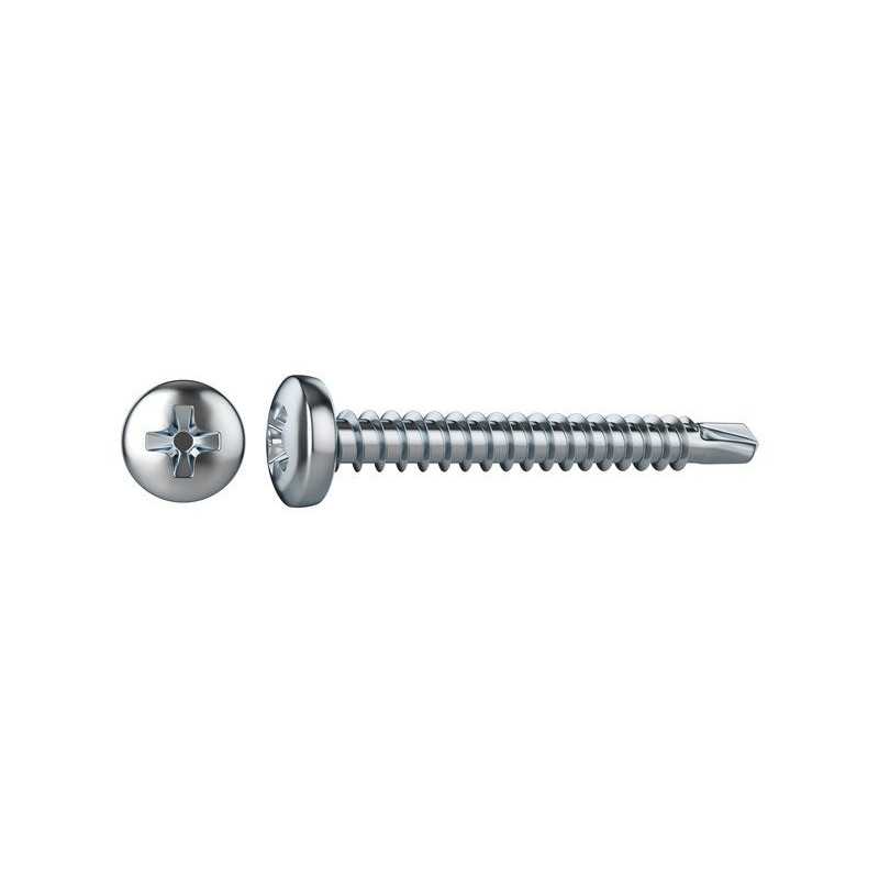 Lot de 20 Vis autoperceuse Acier tête Fraisée Phillips Standers X L.32 Mm