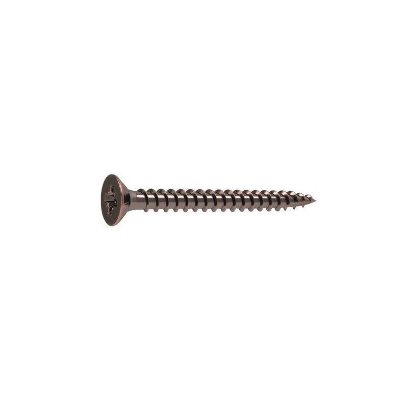 Lot de 40 Vis Acier Tête Fraisée Standers Diam.2.5 Mm X L.12 Mm
