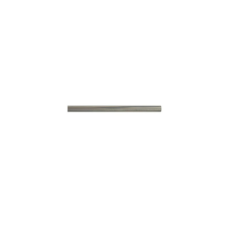 Tringle à rideau argent grise clair Diam. 28 Mm 150 Cm