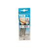 Lot de 4 Vis Inox Tête Fraisée Standers Diam.6 Mm X L.60 Mm