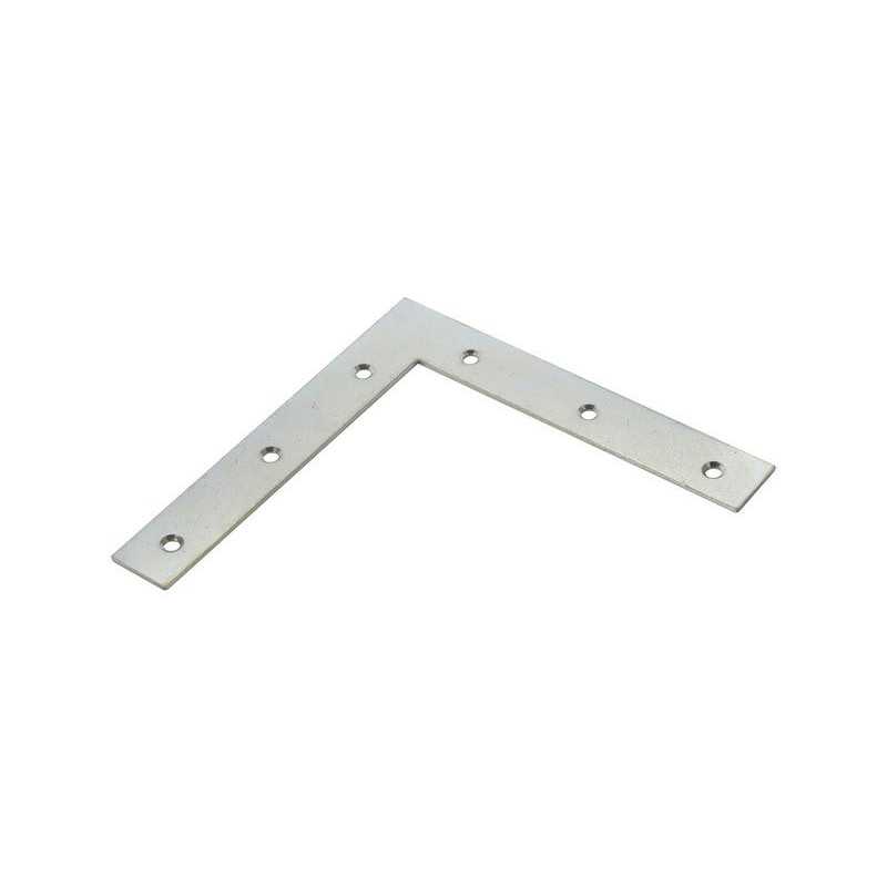 1 équerre DAssemblage Plate Acier Zingué Hettich L.140 Mm