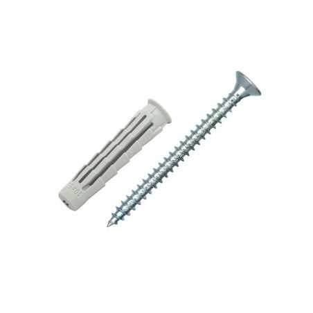 Lot de 30 Chevilles Et Vis Spit Diam.10 Mm X L.50 Mm