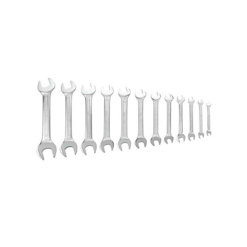 Jeu de 12 clés plat longue DEXTER
