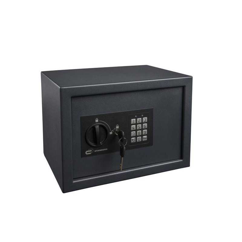Coffre-fort à code STANDERS Sft-25enl2 H. 25 x l. 35 x P. 25 cm