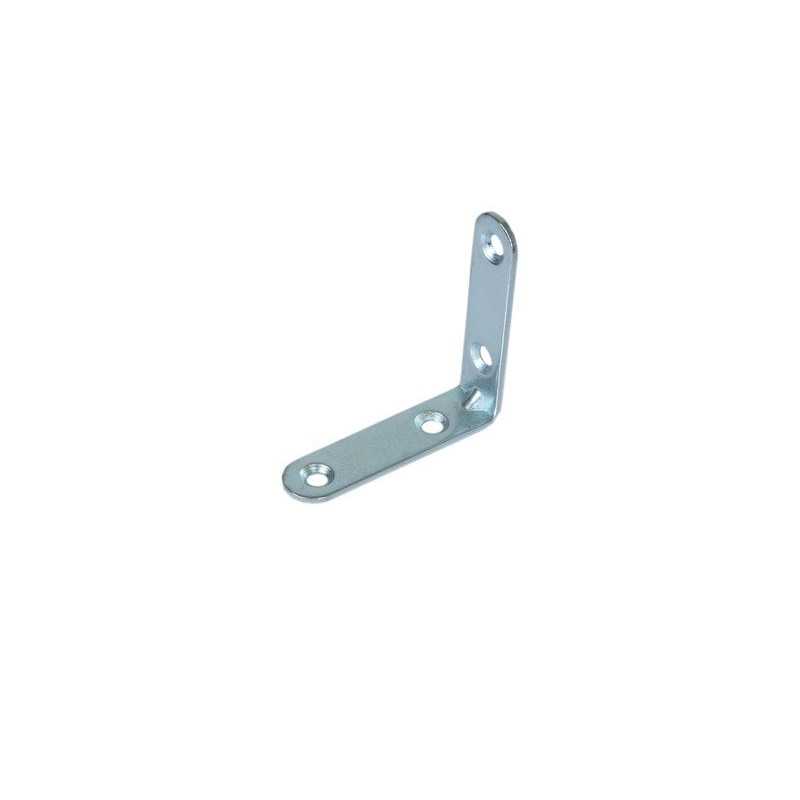 Equerre de chaise fer zingué H.7 Cm